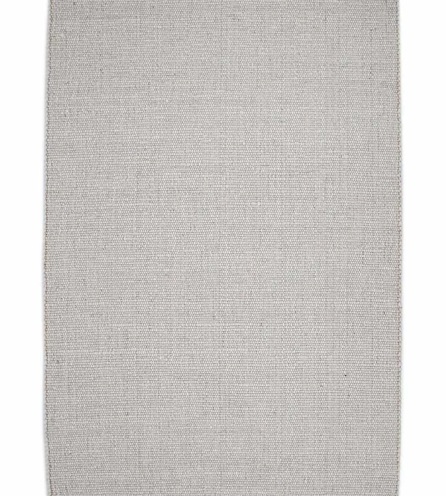 Χειροποίητο Πλεκτό Χαλί Stone, 200 White