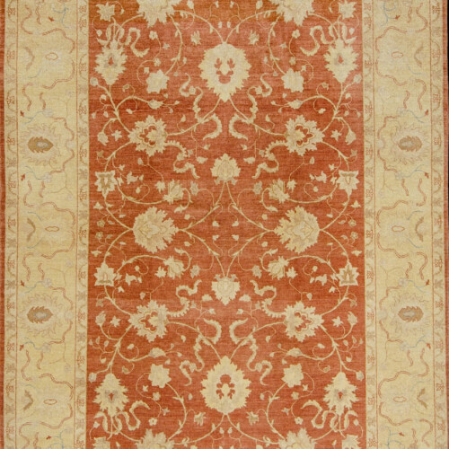 Νεοκλασικά Χαλιά Tabriz, Red/Beige