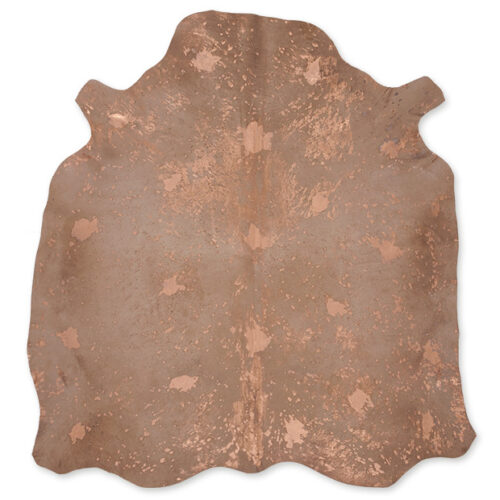 Cow Skin, Beige/Bronze