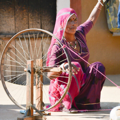 wool Spinning