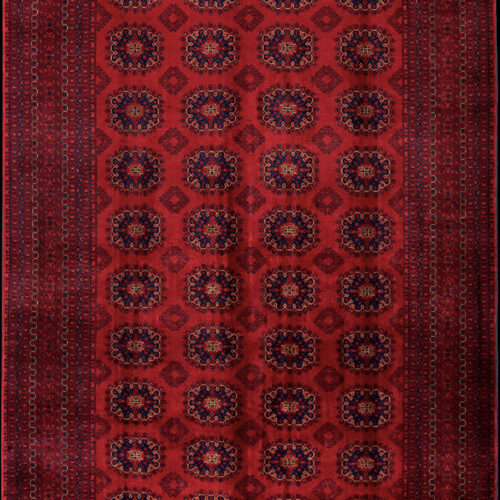 Γεωμετρικά Χαλιά Belcik-Mohammadi, Red
