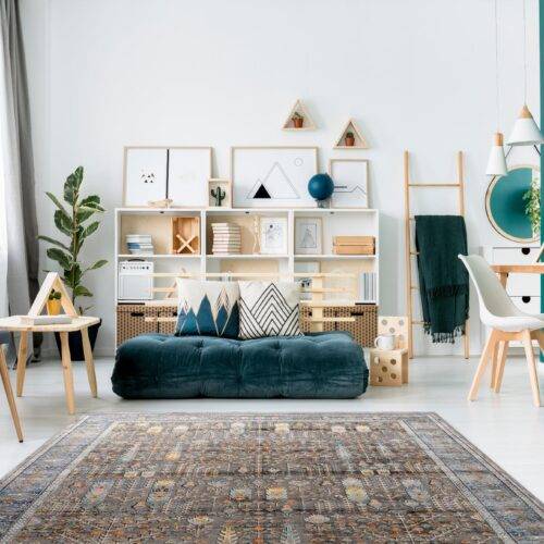 Quares modern carpet