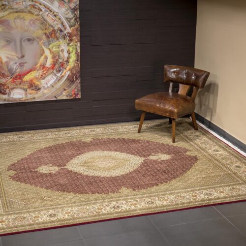 Persian classic rugs, Tabriz Mahi Red