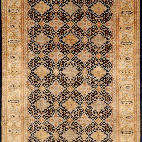 Κλασικά Χαλιά Caucasian, Heriz Gola Black/Beige