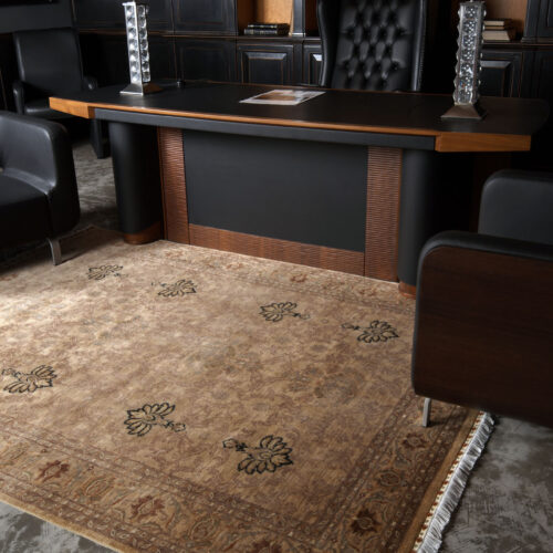 Serafien classic rugs, Beige/Black