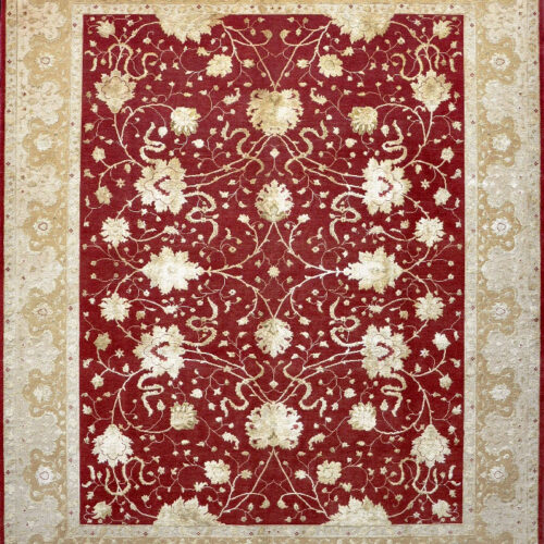 Sultanabad classic rugs, Tabriz Red/Gold
