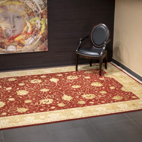Sultanabad classic rugs, Tabriz Red/Gold