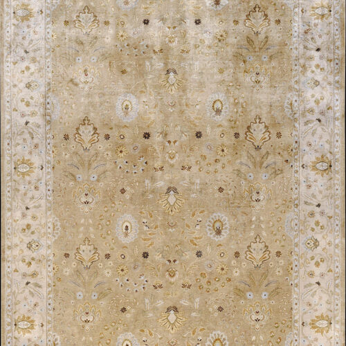 Classic Pure Silk Rug, ASL-10 Light Sand/Light Tan