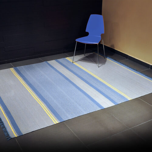 Modern Handmade Multy Kilim, Aspen KL-12 Grey/Blue