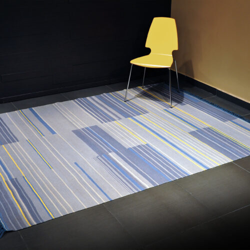 Modern Handmade Multy Kilim, Aspen KL-4 Grey/Yellow