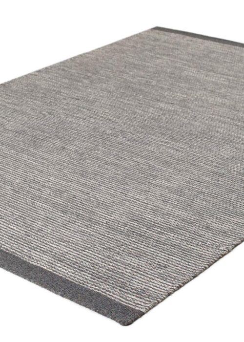 Modern Handmade kilims, Bioko Grey/White