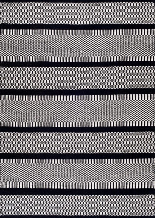 Modern Handmade kilims, Ios 100-047 Black/White