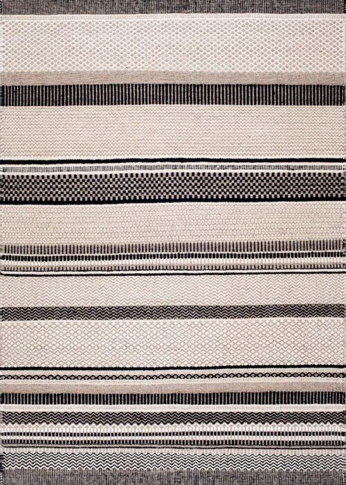 Modern Handmade kilims, Ios 102-052 Grey/White