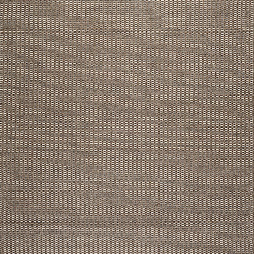 Handwoven Rug, Plex Lines Brown/White