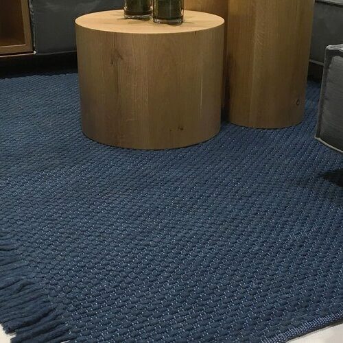 Handwoven Rugs, Combo Blue