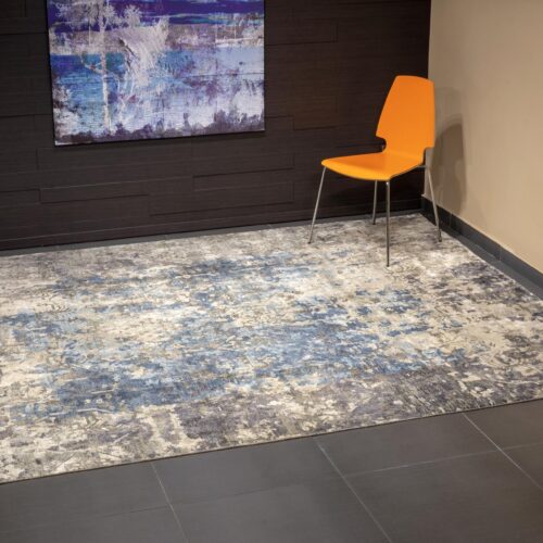 Modern Rugs, DN-34 Grey/Blue