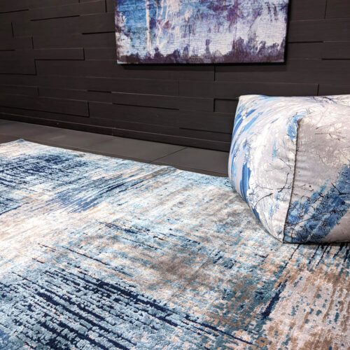 Μοντέρνο Χαλί Ocean, LRB-1532 Old World Blue/Denim Blue