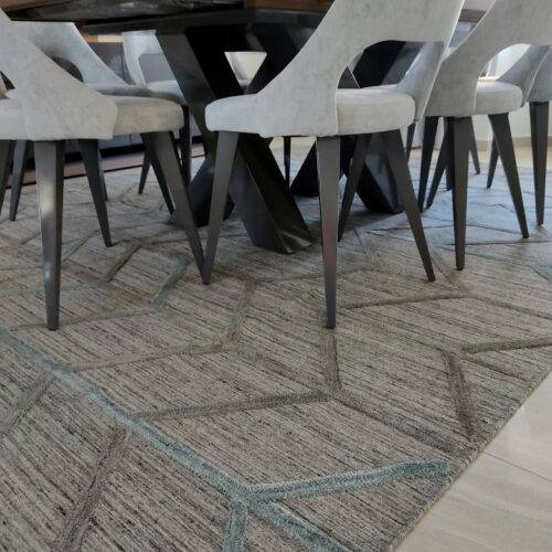 Modern Rug, ZR-171 Charcoal
