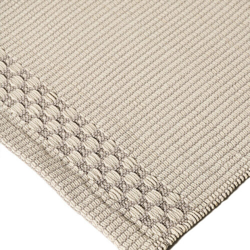 Modern Outdoor Rugs, Box Border Cream