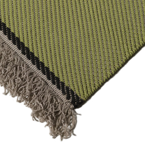 Modern Outdoor Rugs, Diagonio Green/Beige