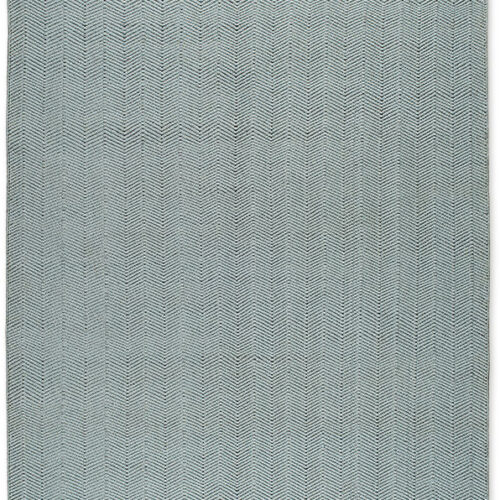 Modern Kilim, Herringbone Ciel
