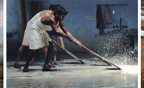 rug washing process