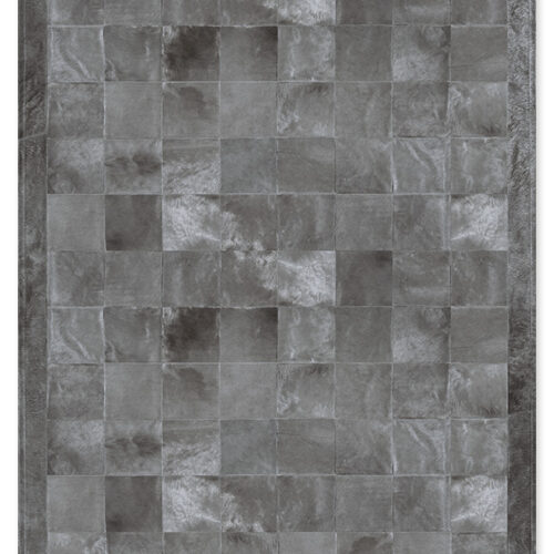 Leather Rug, Skin Rug Panel (20) Lt.Grey