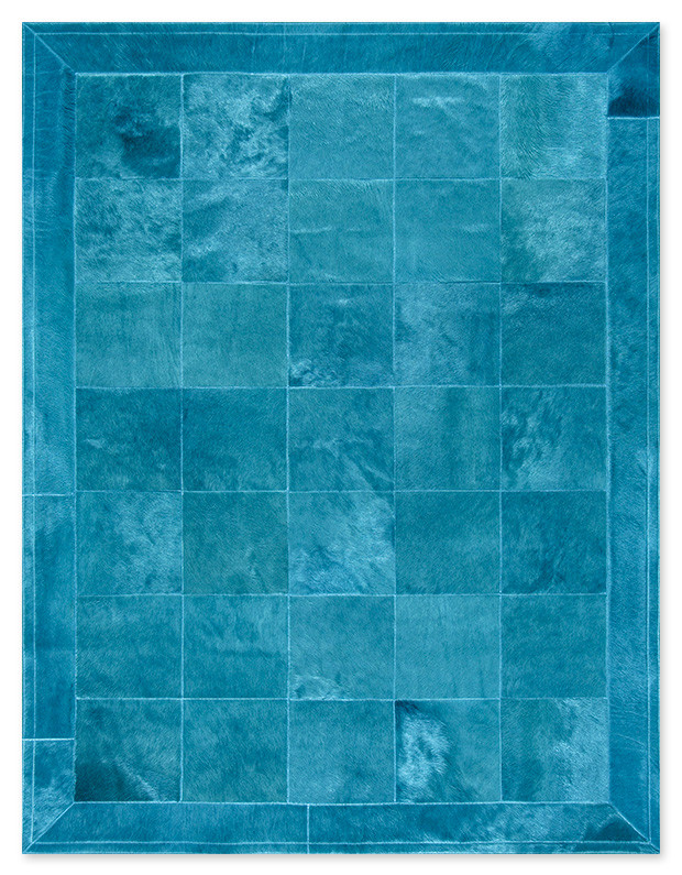 Skin Rug Panel (30) Turquoise