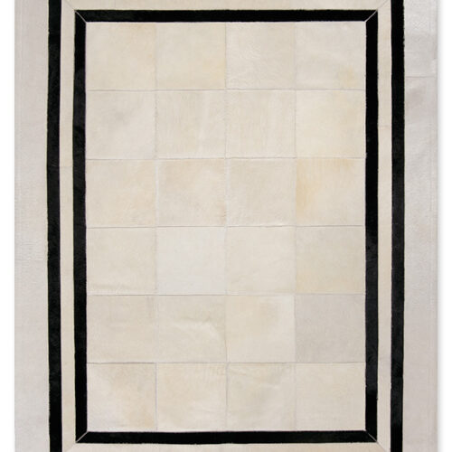 Skin Rug SR.1 White/Black