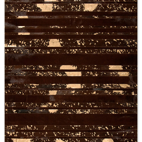 Skin Rug Stripes Brown/Bronze