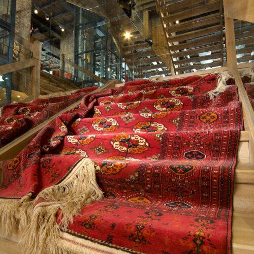 collection Bouchara rugs, Γεωμετρικά Χαλιά Bouchara, Authentic Turkmenian Bouchara