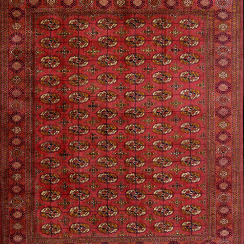 Γεωμετρικά Χαλιά Bouchara, Authentic Turkmenian Bouchara Tekke