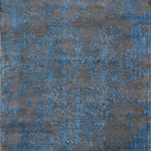 Vintage Modern Rug, ER-08 Grey/Blue