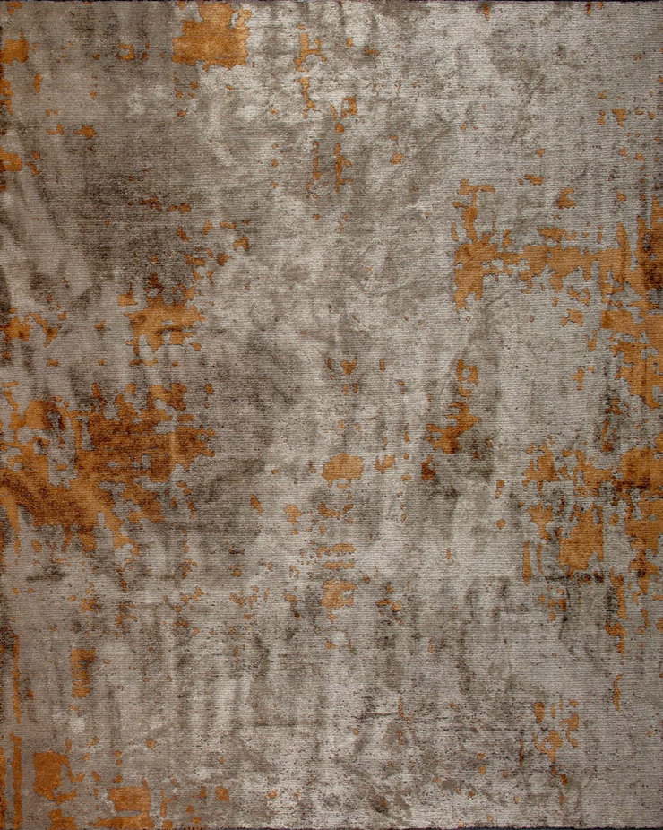 Edgy modern carpets, PA-20210 Beige/Rust