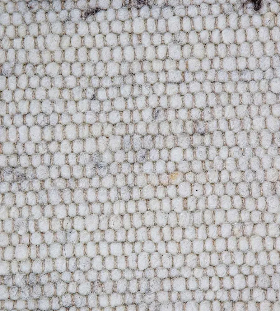 Χειροποίητο Πλεκτό Χαλί Stone, 203b Beige-Brown Spots