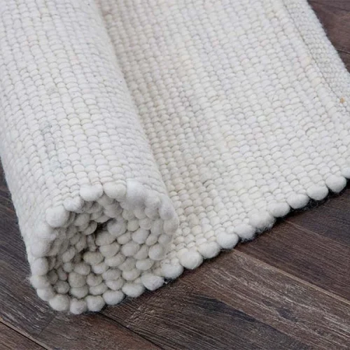 Χειροποίητο Πλεκτό Χαλί Stone, 301c Beige