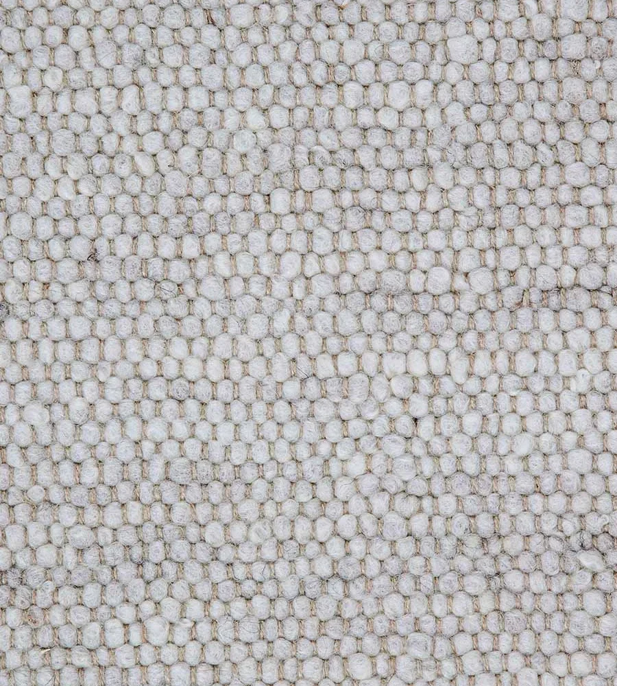 Χειροποίητο Πλεκτό Χαλί Stone, 500b Light Beige
