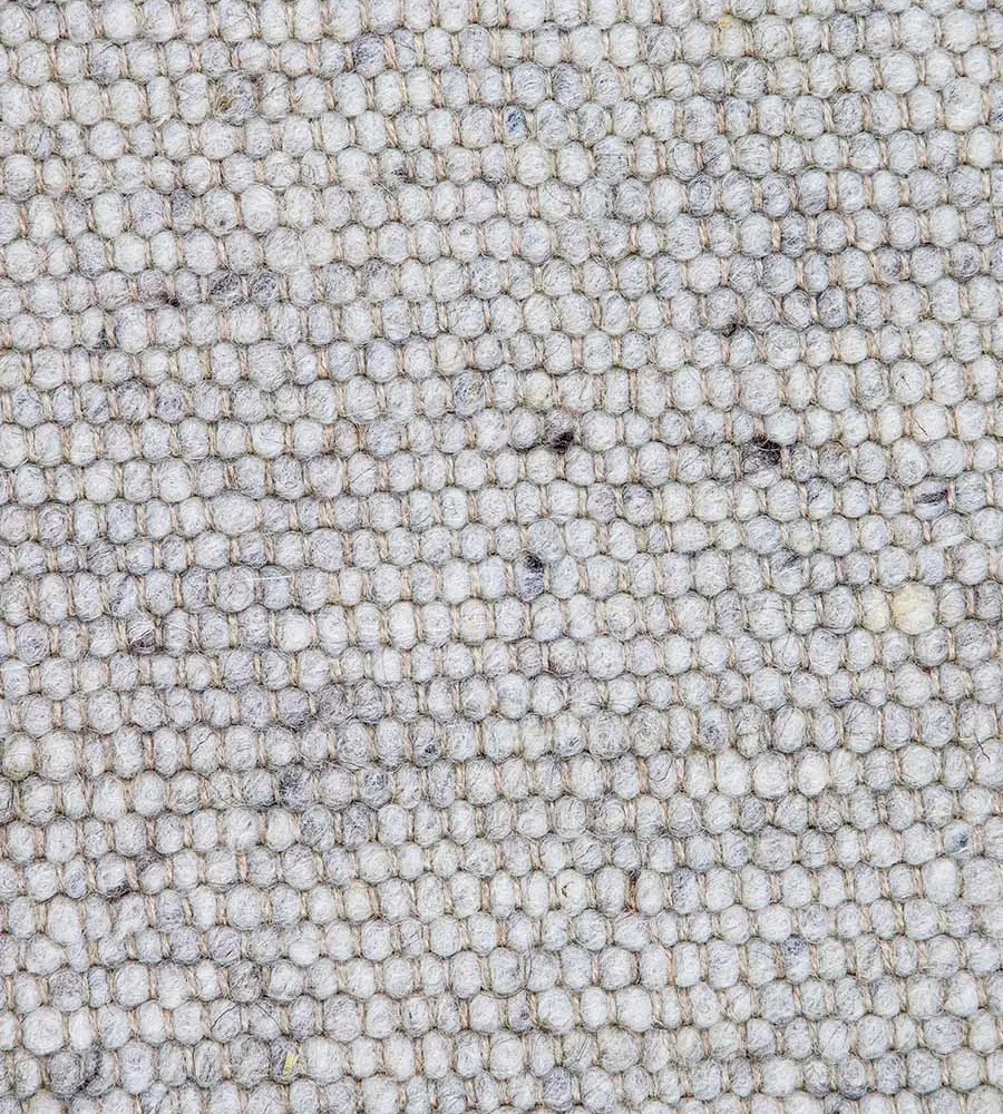 Χειροποίητο Πλεκτό Χαλί Stone, 501b Dark Grey