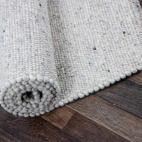 Χειροποίητο Πλεκτό Χαλί Stone, 501c Dark Grey
