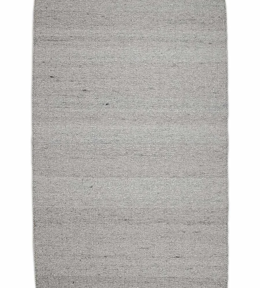 Χειροποίητο Πλεκτό Χαλί Stone, 502 Light Grey