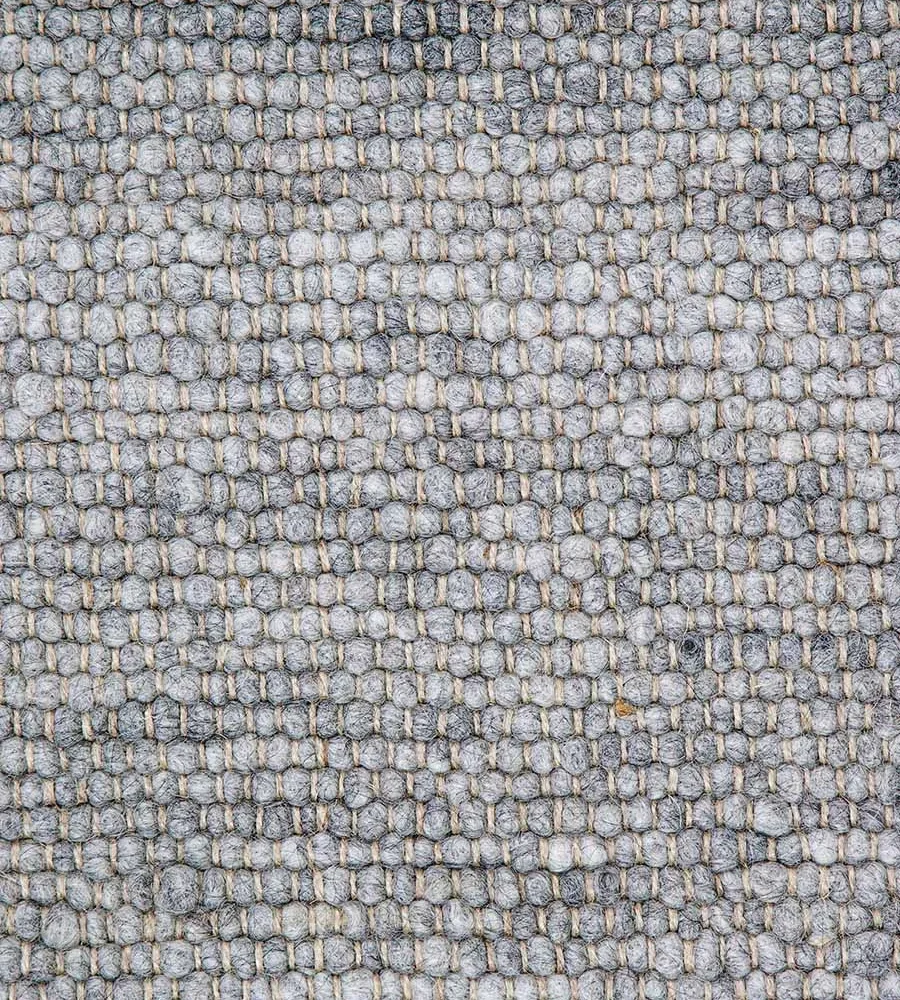 Χειροποίητο Πλεκτό Χαλί Stone, 503b Dark Grey