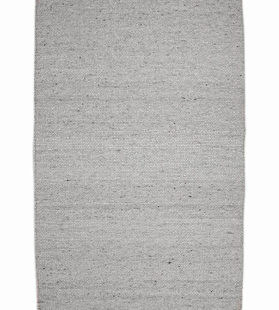 Χειροποίητο Πλεκτό Χαλί Stone, 602 Light Grey