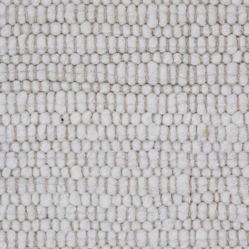 Χειροποίητο Πλεκτό Χαλί Stone, 900b White