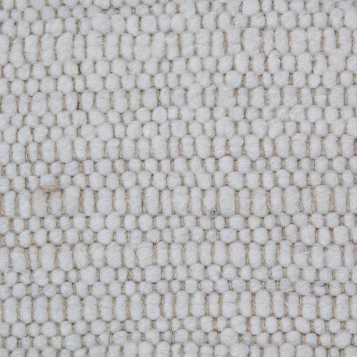 Χειροποίητο Πλεκτό Χαλί Stone, 901b White