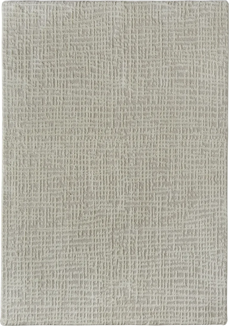 Μοντέρνο Χαλί Μηχανής, BEST-83G White-Cream