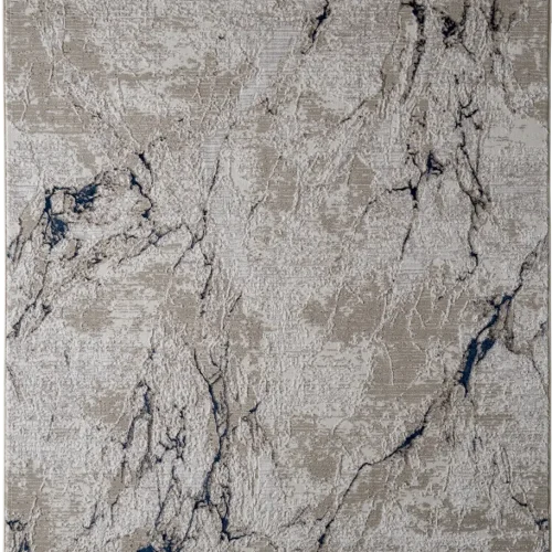 Modern carpet, DANTE-13A White-Blue