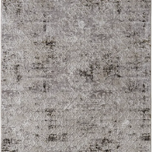 Μοντέρνο Χαλί Μηχανής, DANTE-14A L.Beige-L.Grey