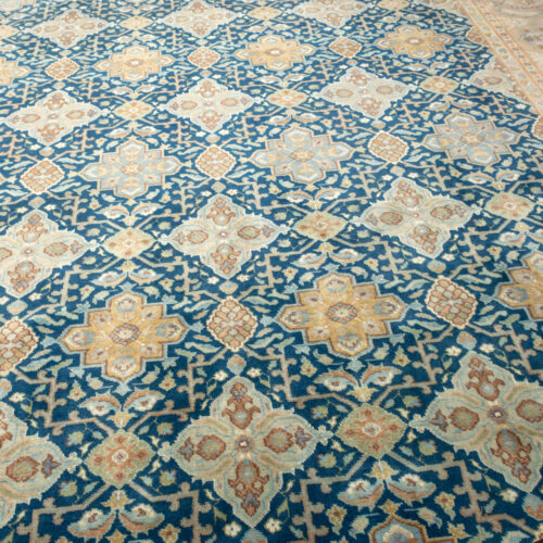 Caucasian Classic rug, Heriz Gola Japan Blue/Beige