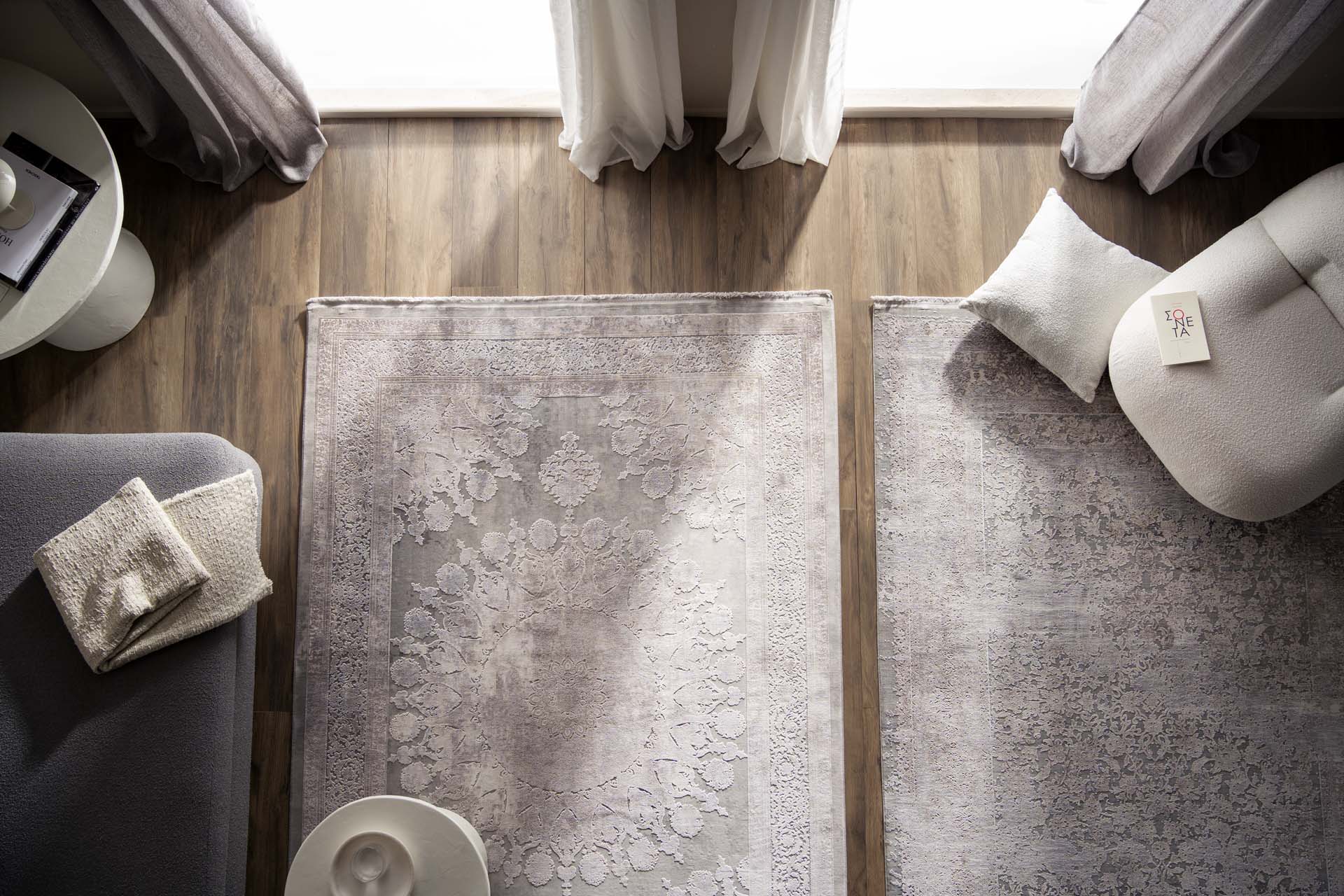 collectio royal bamboo silk rug 01