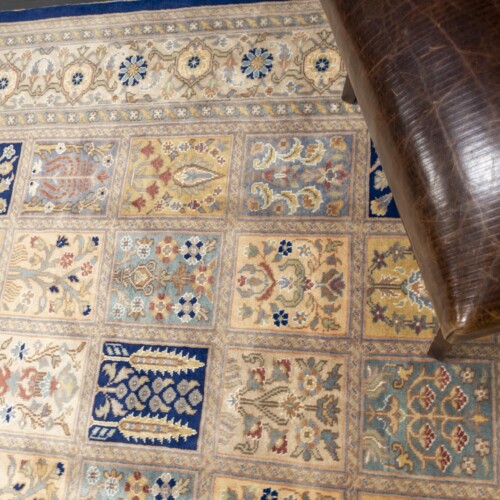 Caucasian Classic rug, Bahtiar Blue/Beige
